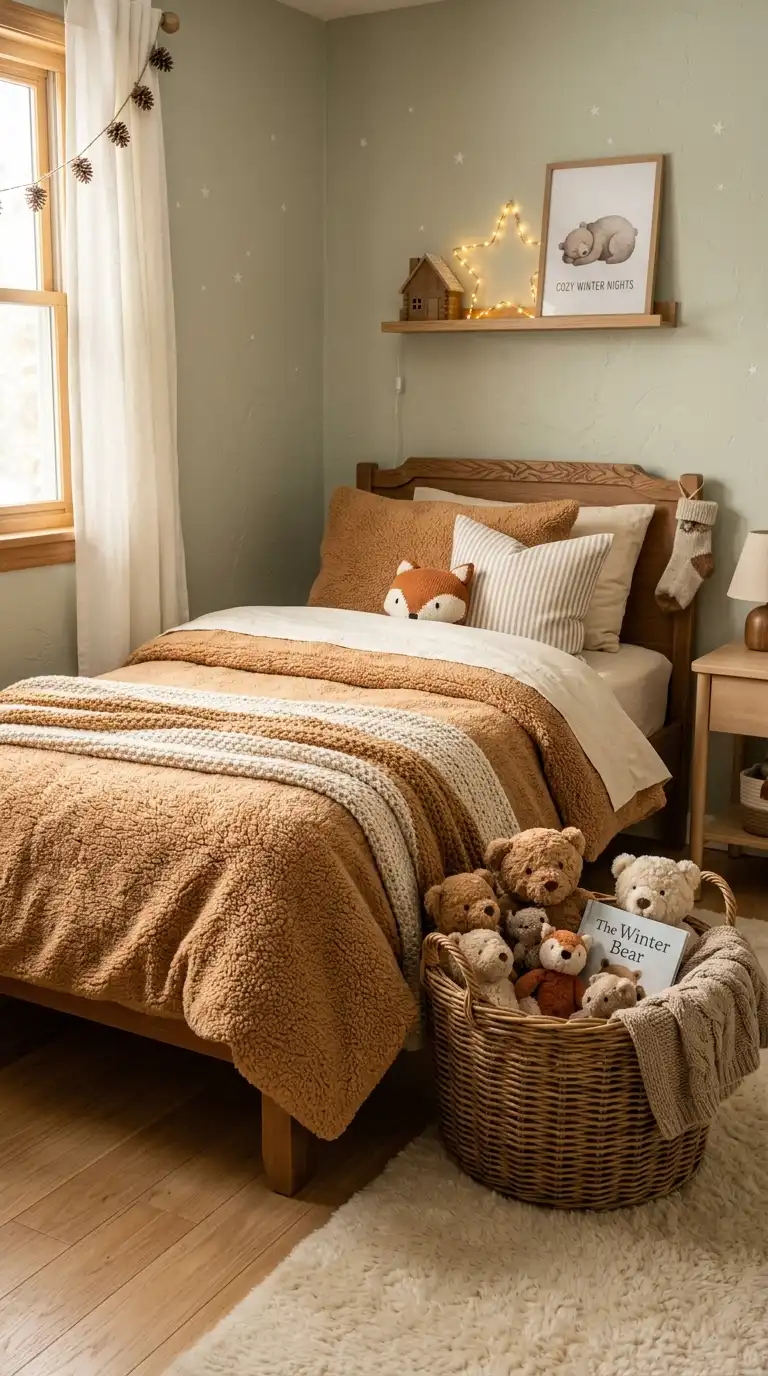 Cozy Teddy Bear Bedding Sets