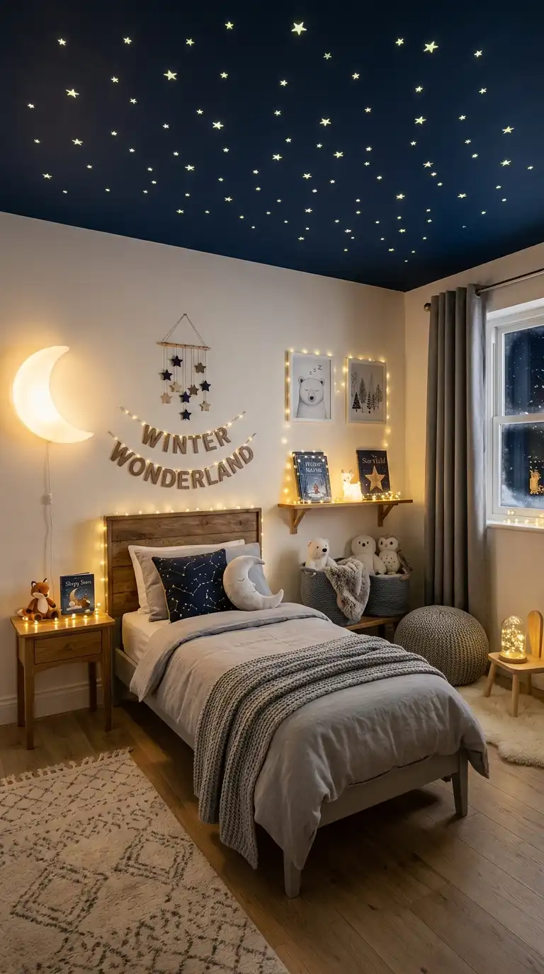 Dreamy Starry Night Bedroom Ceilings