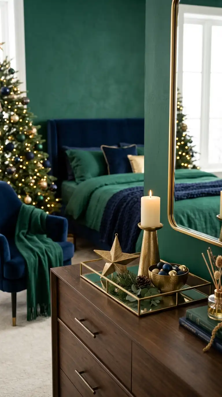 Gold Accent Holiday Decor