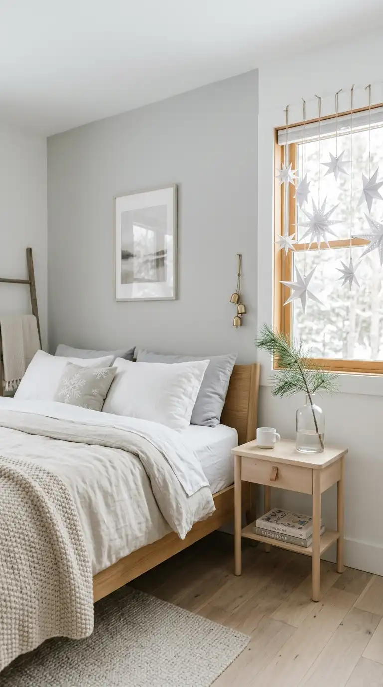 Neutral Scandinavian Holiday Styling