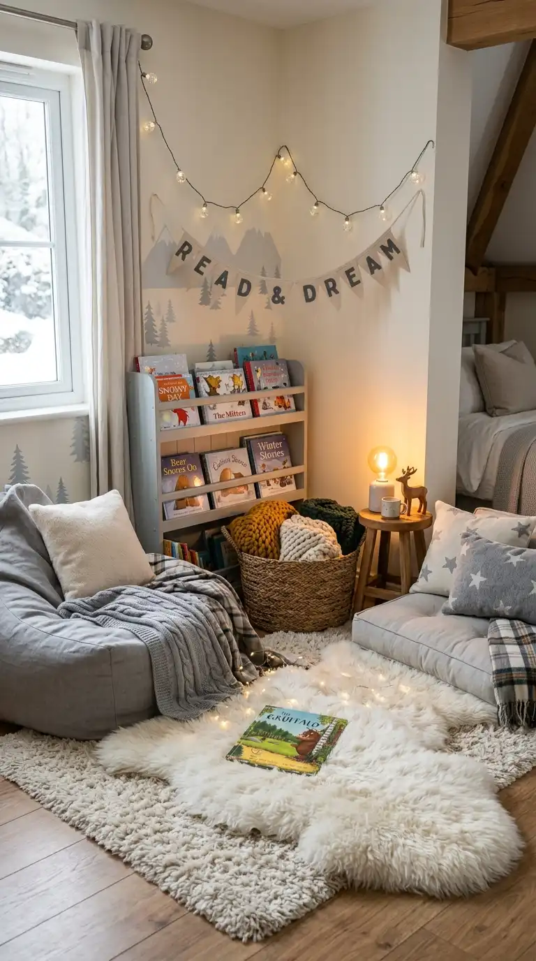 Plush Rug Reading Nook Corners