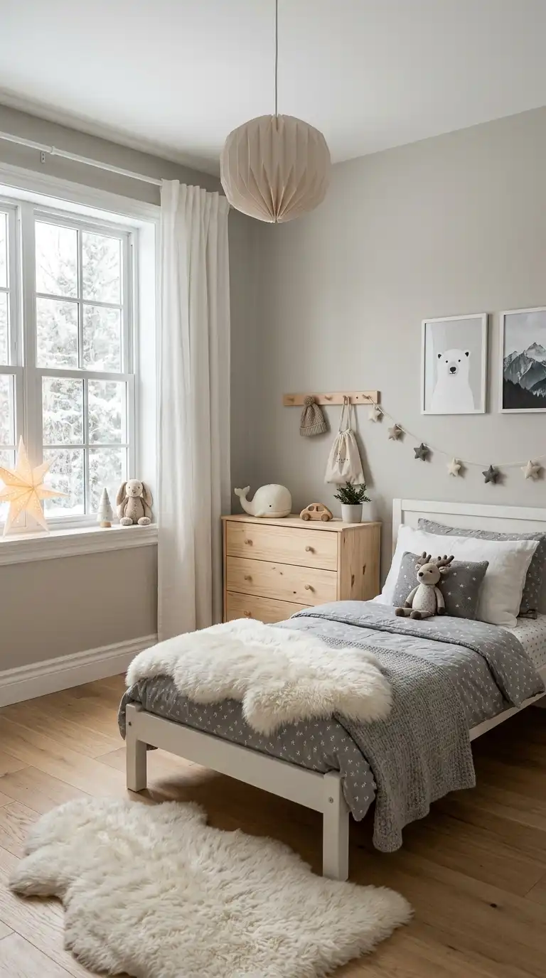Scandinavian Style Kids Bedroom Retreat