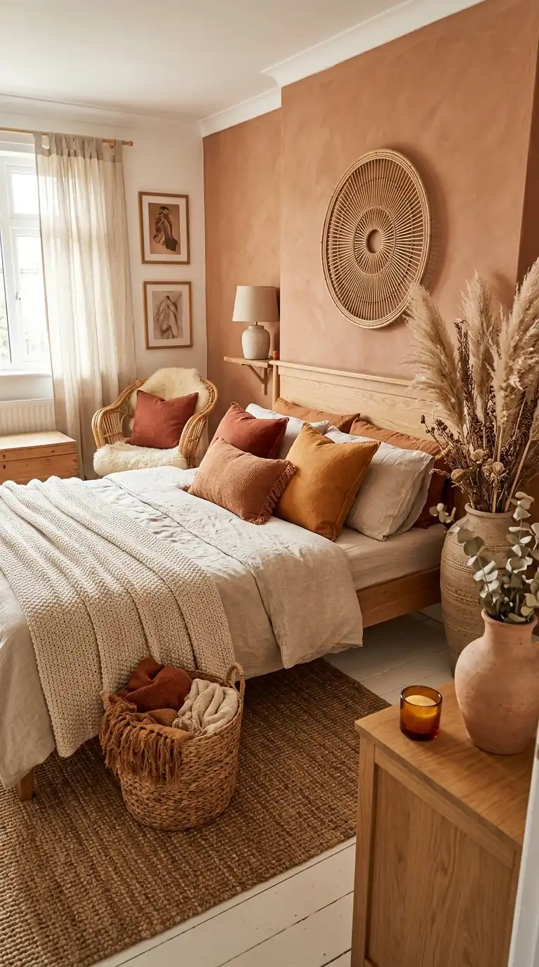 Terracotta Accents With Natural Textures